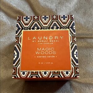 Laundry by Shelli Segal Magic Woods Scented Candle NWT
